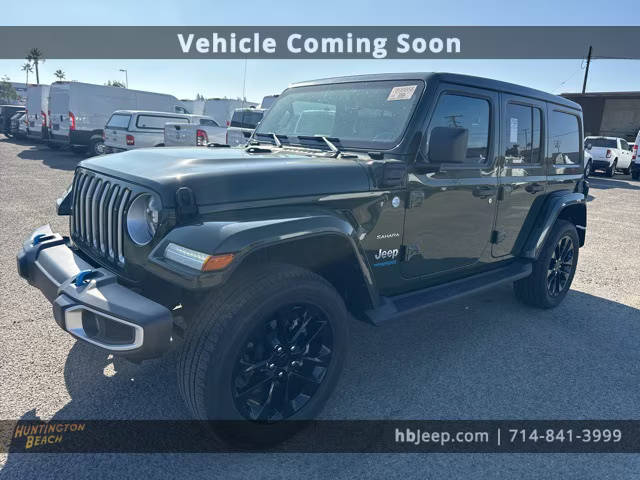 2022 Jeep Wrangler Unlimited 4xe Unlimited Sahara 4WD photo