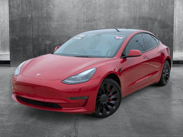 2022 Tesla Model 3 Performance AWD photo