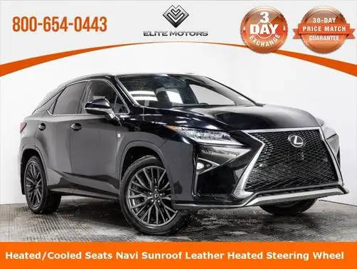 2016 Lexus RX F Sport AWD photo