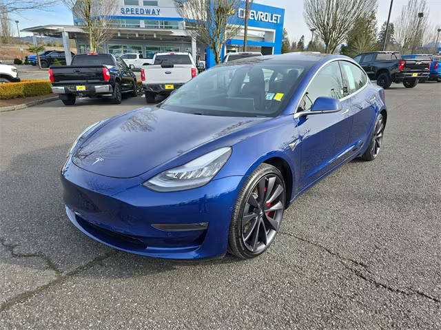 2020 Tesla Model 3 Performance AWD photo