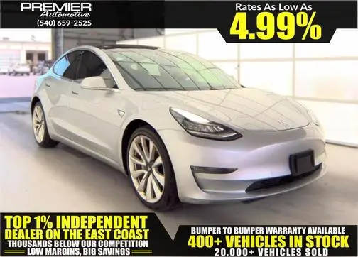 2018 Tesla Model 3 Long Range Battery AWD photo