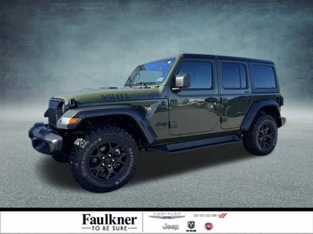 2021 Jeep Wrangler Unlimited Unlimited Willys 4WD photo