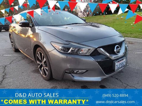 2017 Nissan Maxima SV FWD photo