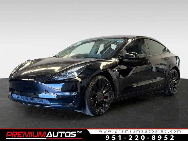2022 Tesla Model 3 Performance AWD photo