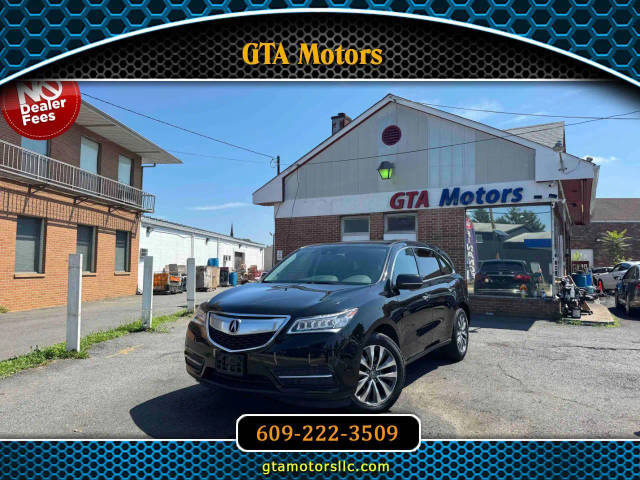2016 Acura MDX w/Tech/AcuraWatch Plus AWD photo