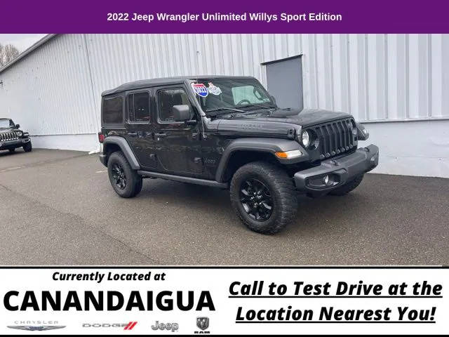 2022 Jeep Wrangler Unlimited Unlimited Willys Sport 4WD photo