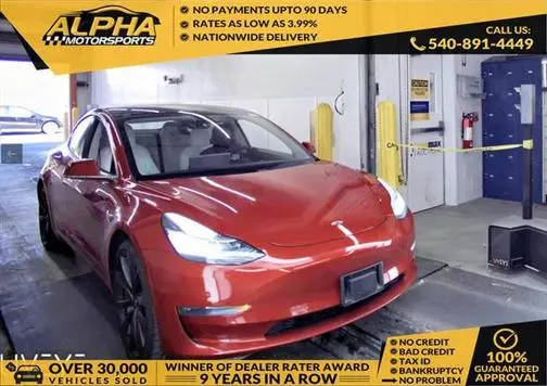 2020 Tesla Model 3 Performance AWD photo