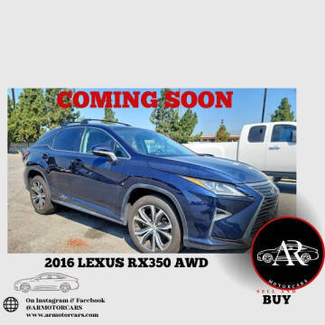 2016 Lexus RX AWD photo