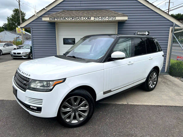 2016 Land Rover Range Rover Diesel 4WD photo