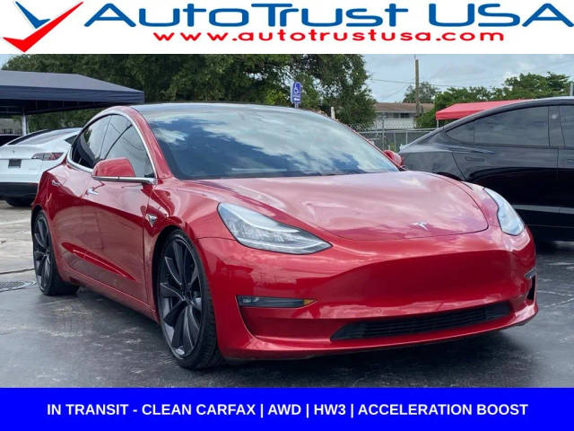 2019 Tesla Model 3 Performance AWD photo
