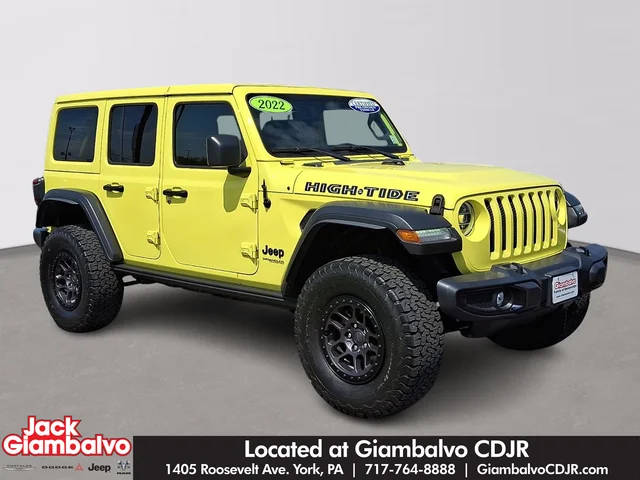 2022 Jeep Wrangler Unlimited Unlimited High Tide 4WD photo
