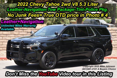 2022 Chevrolet Tahoe Commercial RWD photo