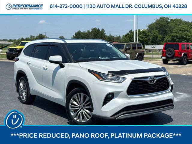 2022 Toyota Highlander Platinum AWD photo