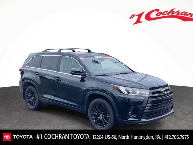 2019 Toyota Highlander SE AWD photo