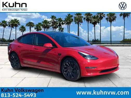 2022 Tesla Model 3 Performance AWD photo