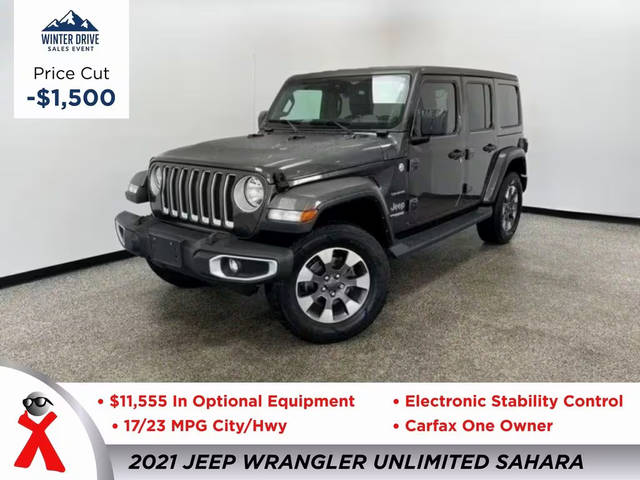 2021 Jeep Wrangler Unlimited Unlimited Sahara 4WD photo