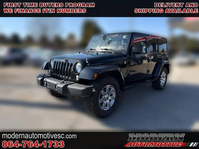 2015 Jeep Wrangler Unlimited Sahara 4WD photo