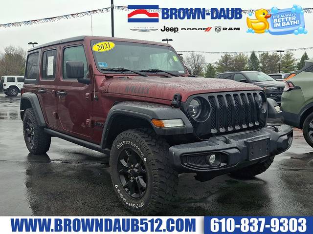 2021 Jeep Wrangler Unlimited Unlimited Willys 4WD photo