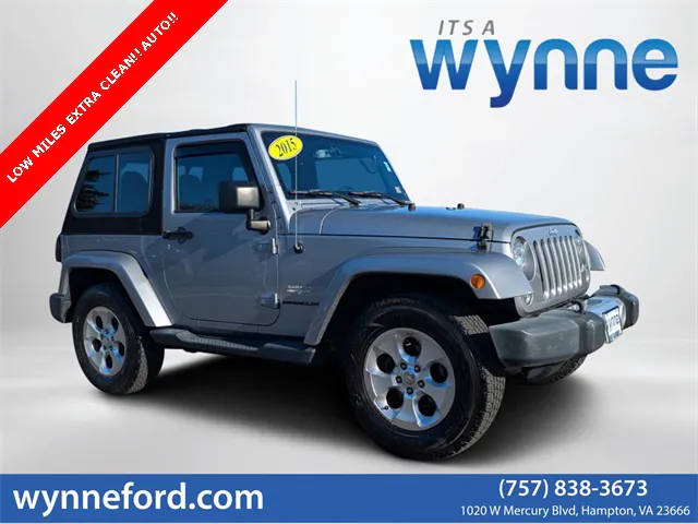 2015 Jeep Wrangler Sahara 4WD photo