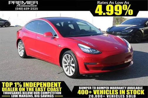 2018 Tesla Model 3 Long Range Battery RWD photo