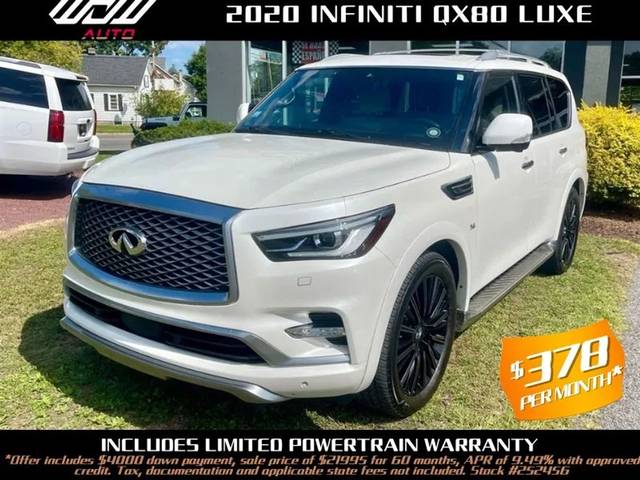 2020 Infiniti QX80 LUXE 4WD photo