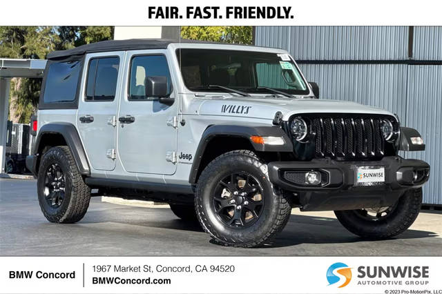 2023 Jeep Wrangler Unlimited Willys 4WD photo