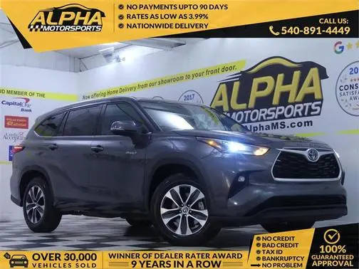 2021 Toyota Highlander Hybrid XLE FWD photo