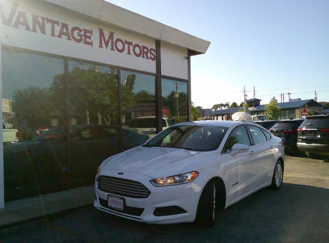 2016 Ford Fusion SE Hybrid FWD photo