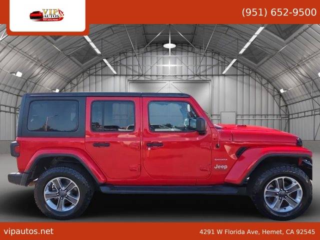 2020 Jeep Wrangler Unlimited Sahara 4WD photo