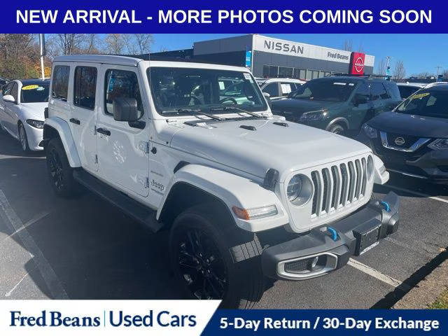 2022 Jeep Wrangler Unlimited 4xe Unlimited Sahara 4WD photo