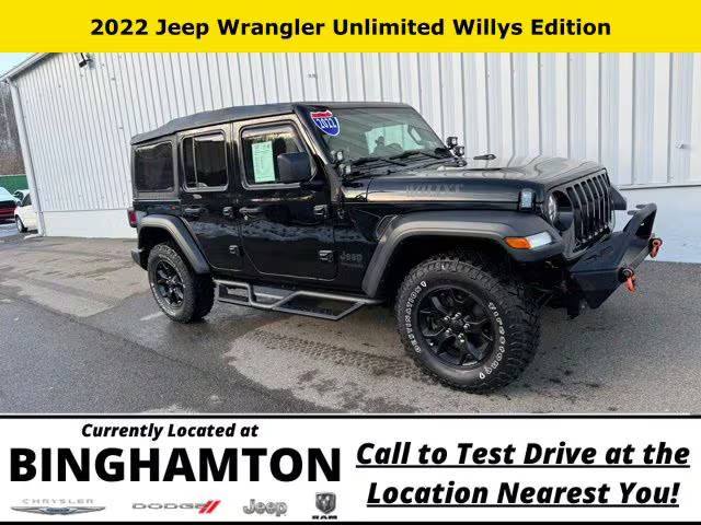 2022 Jeep Wrangler Unlimited Unlimited Willys 4WD photo