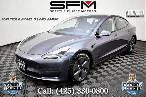 2021 Tesla Model 3 Long Range AWD photo