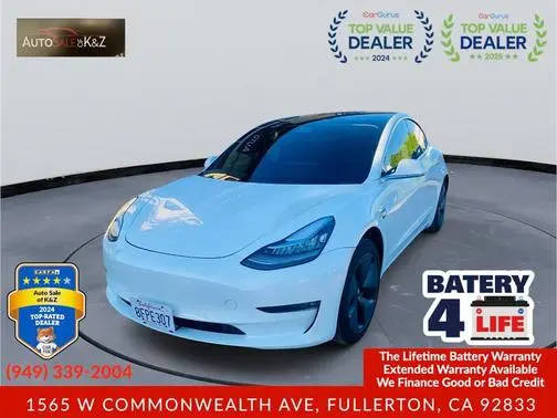 2018 Tesla Model 3 Long Range Battery RWD photo