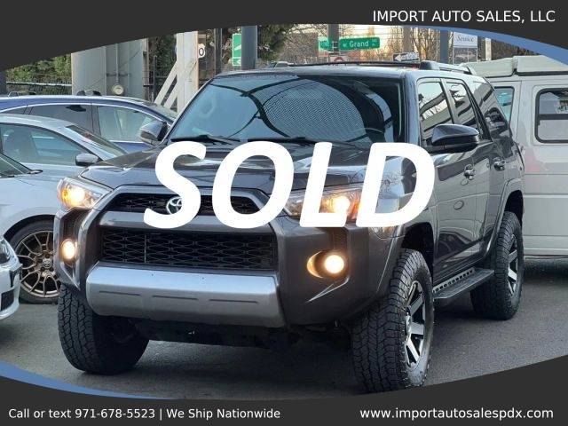 2017 Toyota 4Runner TRD Off Road 4WD photo