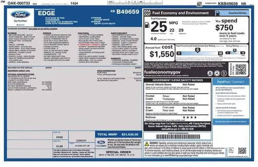 2019 Ford Edge SE FWD photo