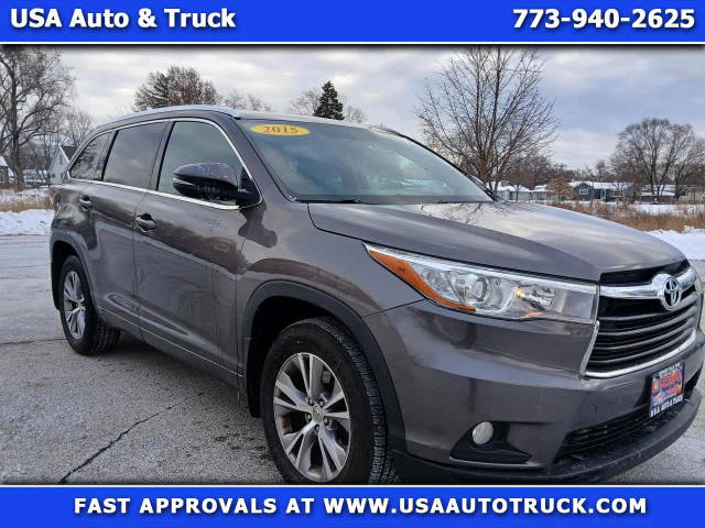 2015 Toyota Highlander XLE AWD photo