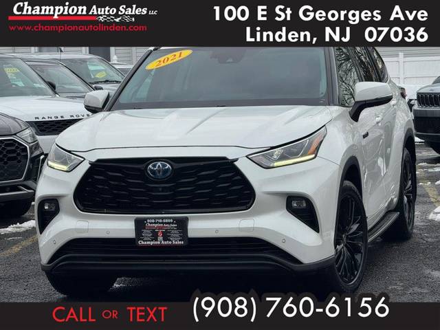 2021 Toyota Highlander Hybrid Platinum AWD photo