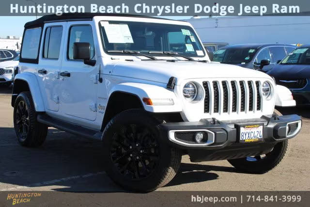 2021 Jeep Wrangler Unlimited 4xe Unlimited Sahara 4WD photo