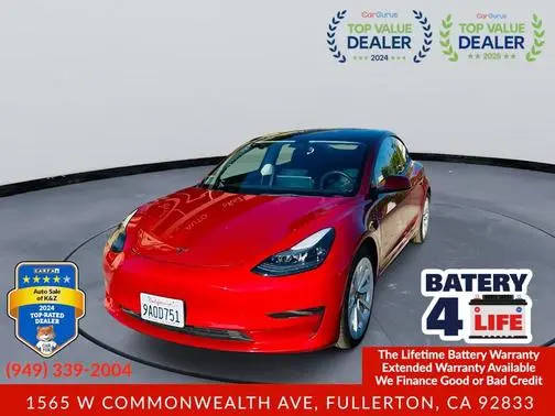 2022 Tesla Model 3 RWD photo