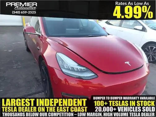 2018 Tesla Model 3 Mid Range Battery RWD photo