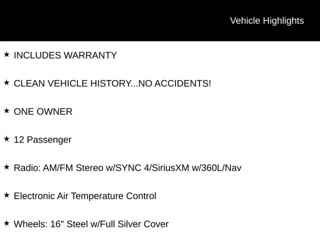 2023 Ford Transit Passenger Wagon XL RWD photo
