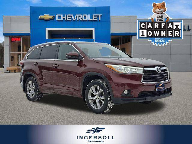 2015 Toyota Highlander XLE AWD photo