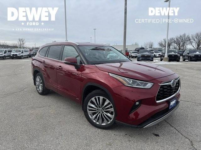 2021 Toyota Highlander Hybrid Platinum AWD photo
