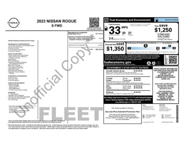 2023 Nissan Rogue S FWD photo