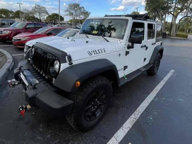 2017 Jeep Wrangler Unlimited Willys Wheeler 4WD photo