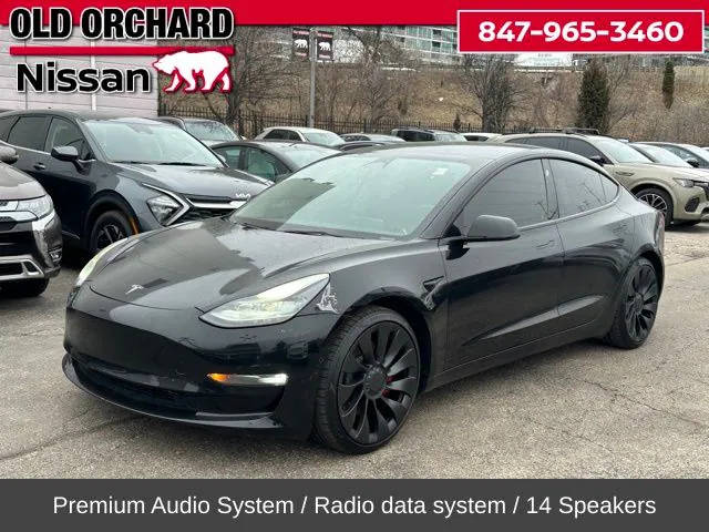 2022 Tesla Model 3 Performance AWD photo