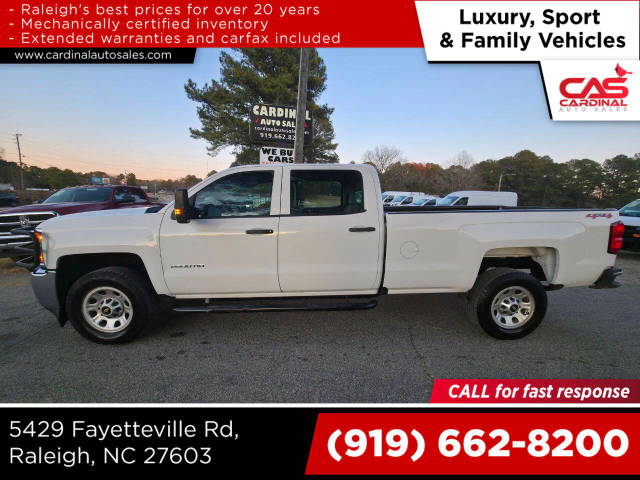 2018 Chevrolet Silverado 2500HD Work Truck 4WD photo