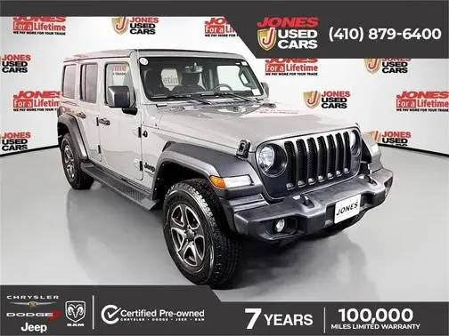 2021 Jeep Wrangler Unlimited Unlimited Sport S 4WD photo