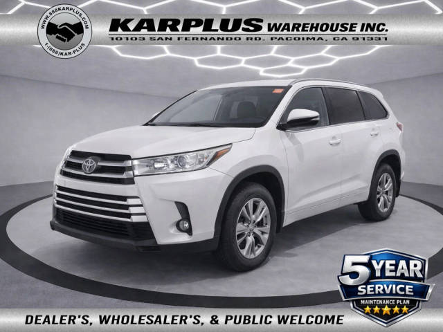 2019 Toyota Highlander XLE FWD photo