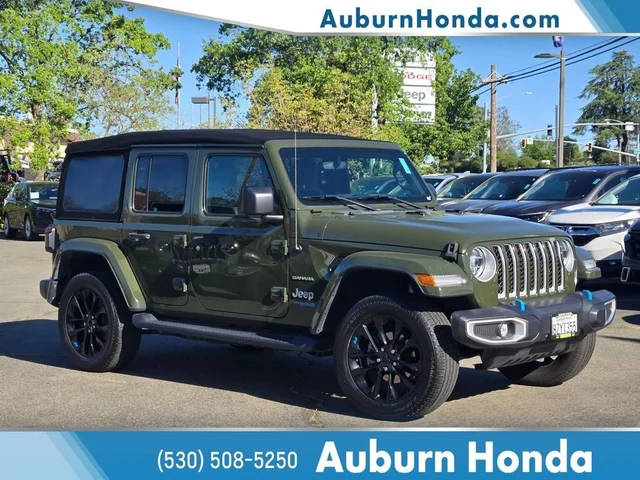 2022 Jeep Wrangler Unlimited 4xe Unlimited Sahara 4WD photo